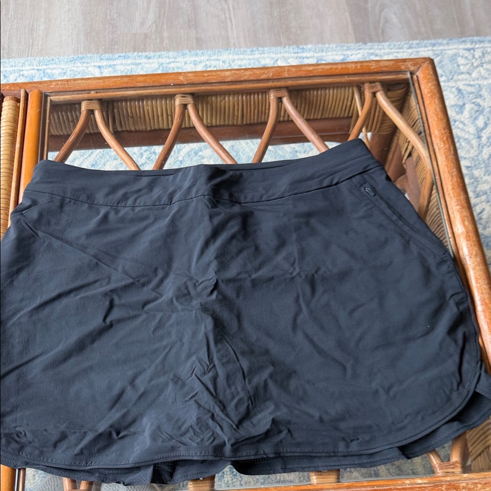 Outdoor Voices Black Athletic Skort with Built-In Shorts